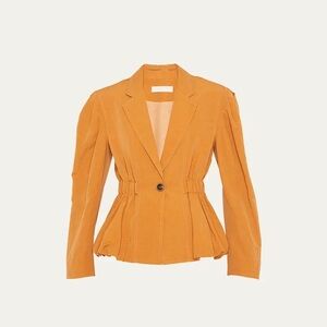 Ulla Johnson Marras Cinched Waist Jacket Size 0